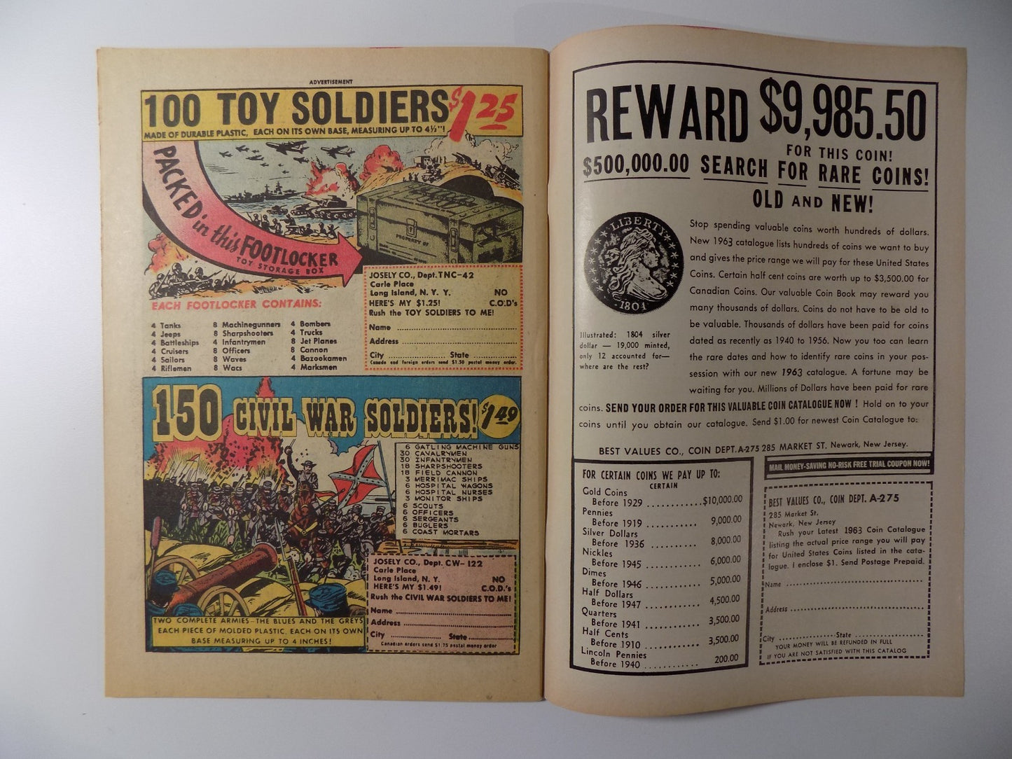 Action #297 DC Comic February 1963 Fine/Very Fine