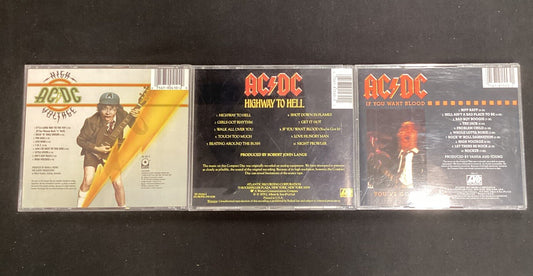 AC/DC 3 CD Import Lot (LIKE NEW) -JD