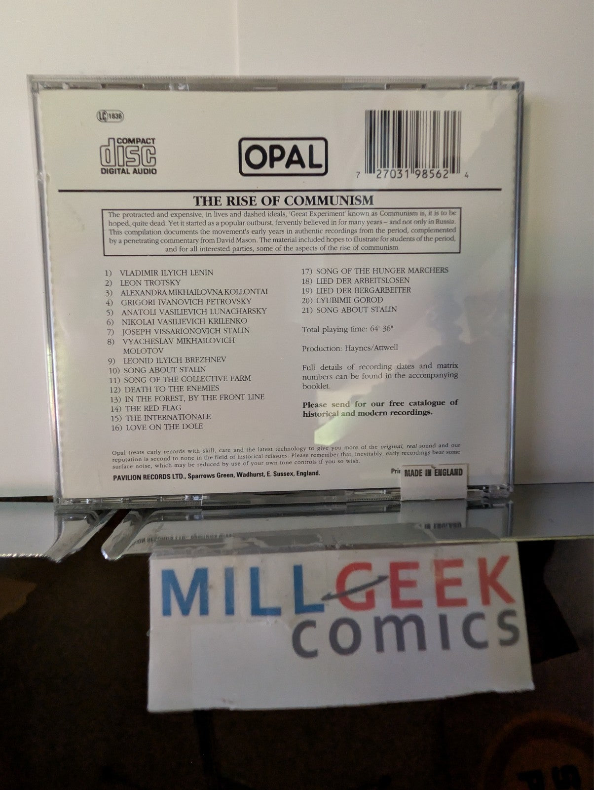 4 CDs About Russia: Speeches, Music, Theory -JD