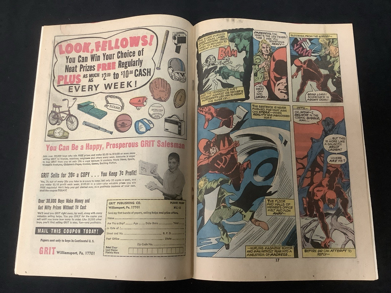 Daredevil #100 (Marvel Comics June 1973) VF (8.0) Cameo Angar The Screamer