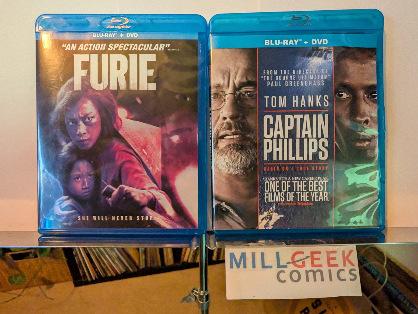 Furie / Captain Phillips, 2 Drama Movies (Blu-ray) -JD