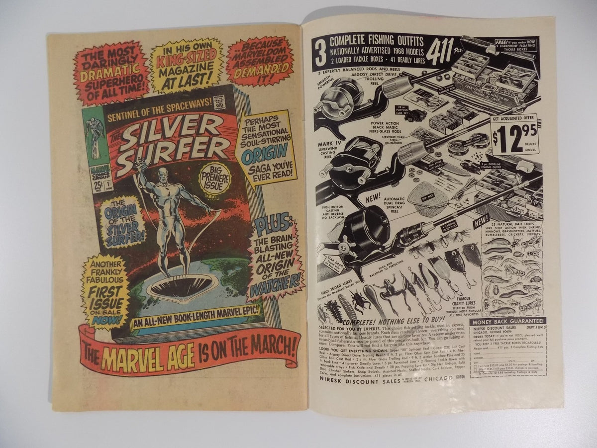 Fantastic Four #77 Marvel Comic August 1968 Fine+