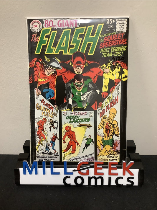 Flash #178 (1968) VF (8.0) Gardner Fox/Carmine Infantino/John Broome 80 Pg Gaint