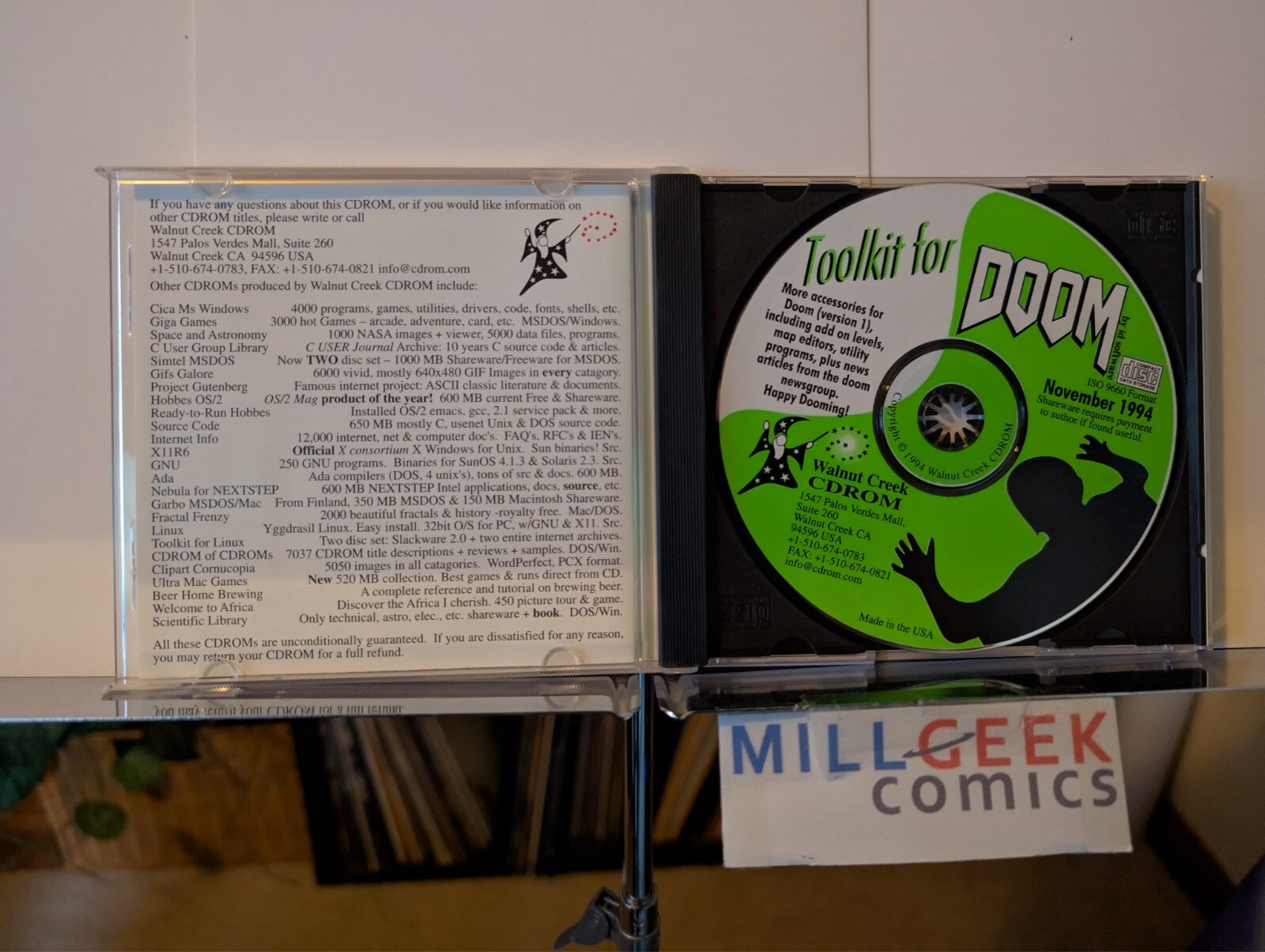 Toolkit for Doom, Doom Mania!!!, PC CD-ROM JD