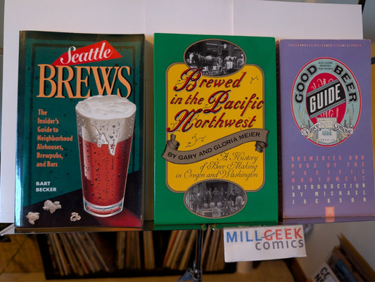 Pacific Northwest Brewery and Beer Guide, 3 Book Lot, Paperback -JD