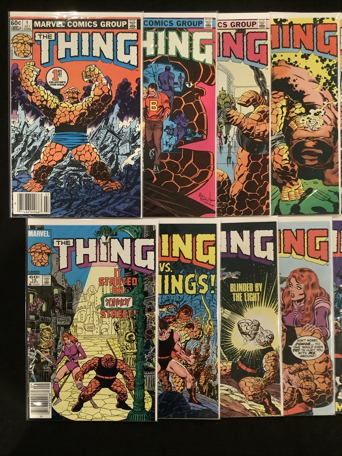 The Thing #1 Comic Lot, Marvel Comics, John Byrne/Ron Wilson/Joe Sinnott, 1983