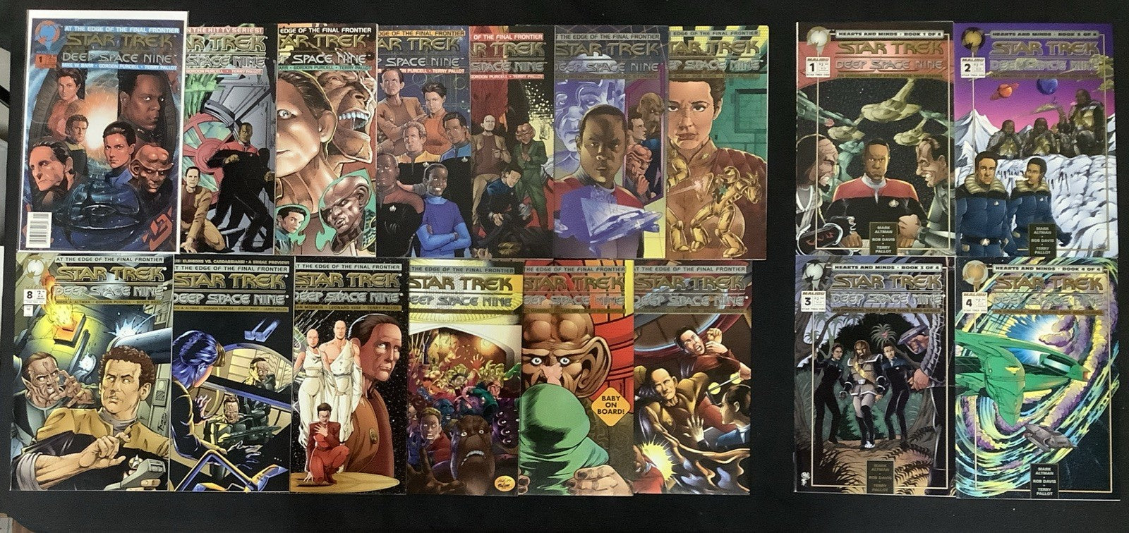 Star Trek: Deep Space Nine Comic Bundle: (Vol. 1) #1-13, Hearts And Minds #1-4