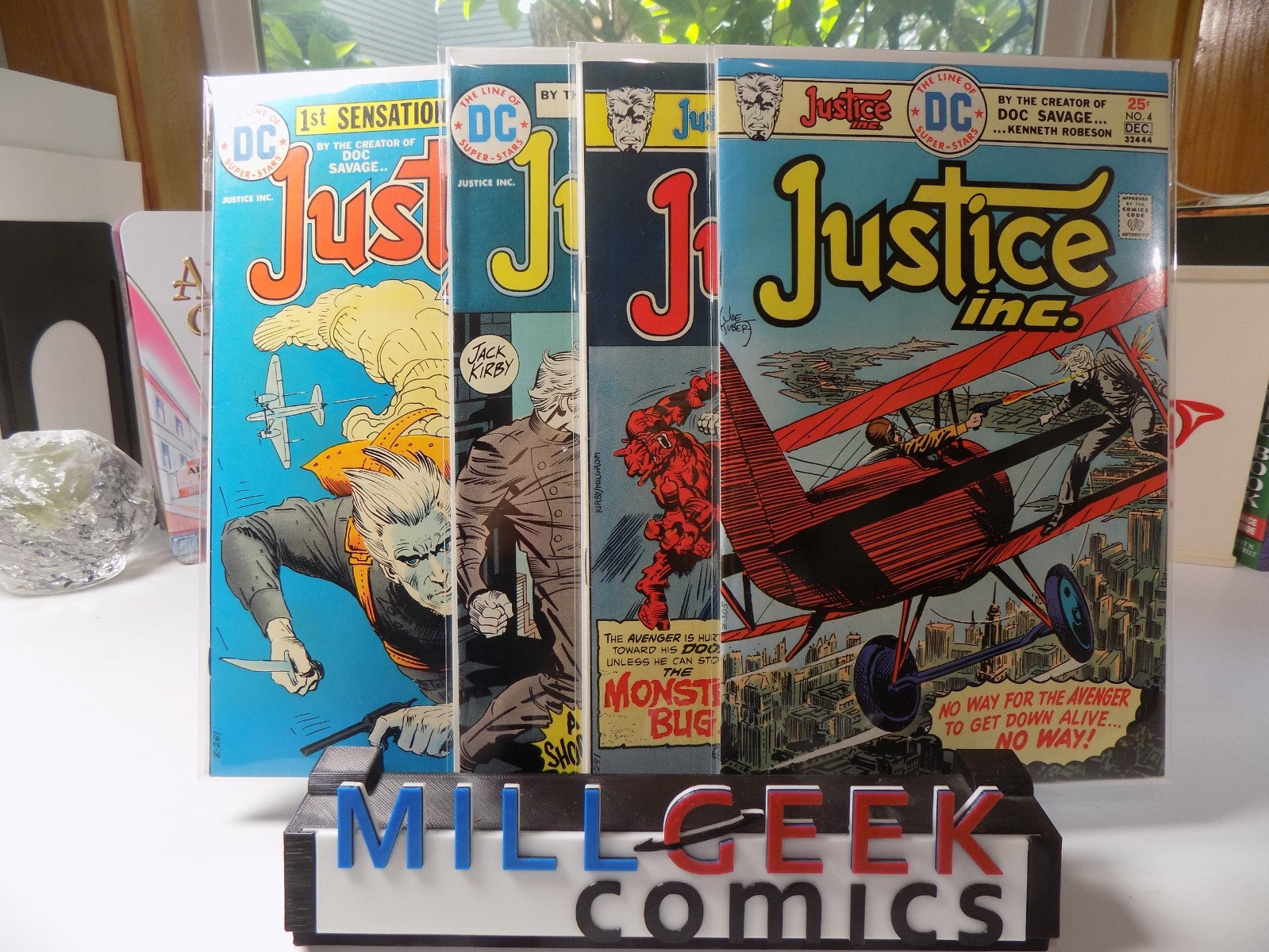 Justice inc. #1-4 DC Comic 1975 High Grade Run