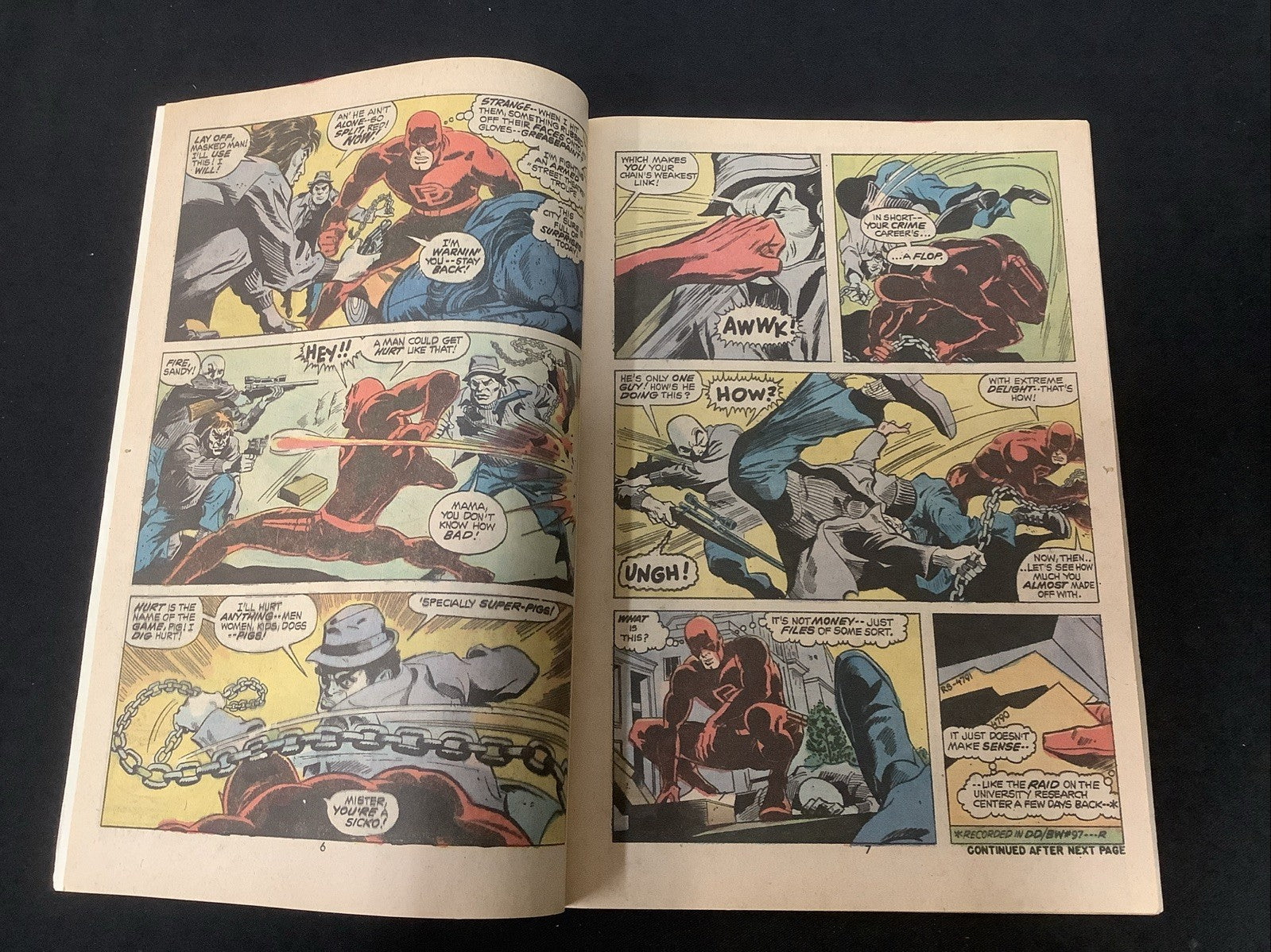 Daredevil #100 (Marvel Comics June 1973) VF (8.0) Cameo Angar The Screamer