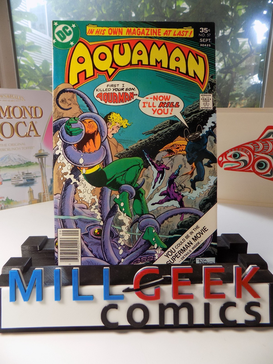 Aquaman #57 DC Comic September 1977 Very Fine+