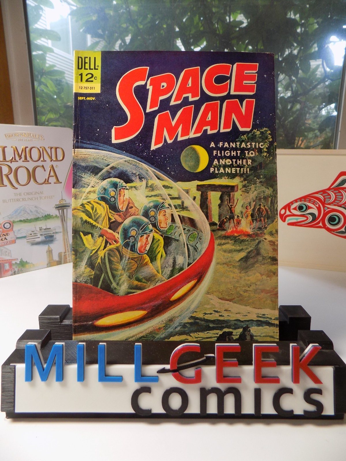 Space Man #6 Dell Comic Sept-Nov 1963 Fine-