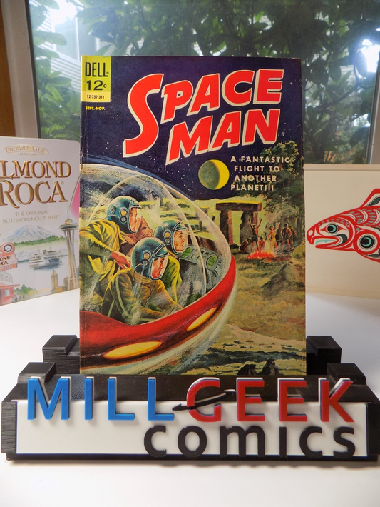 Space Man #6 Dell Comic Sept-Nov 1963 Fine-
