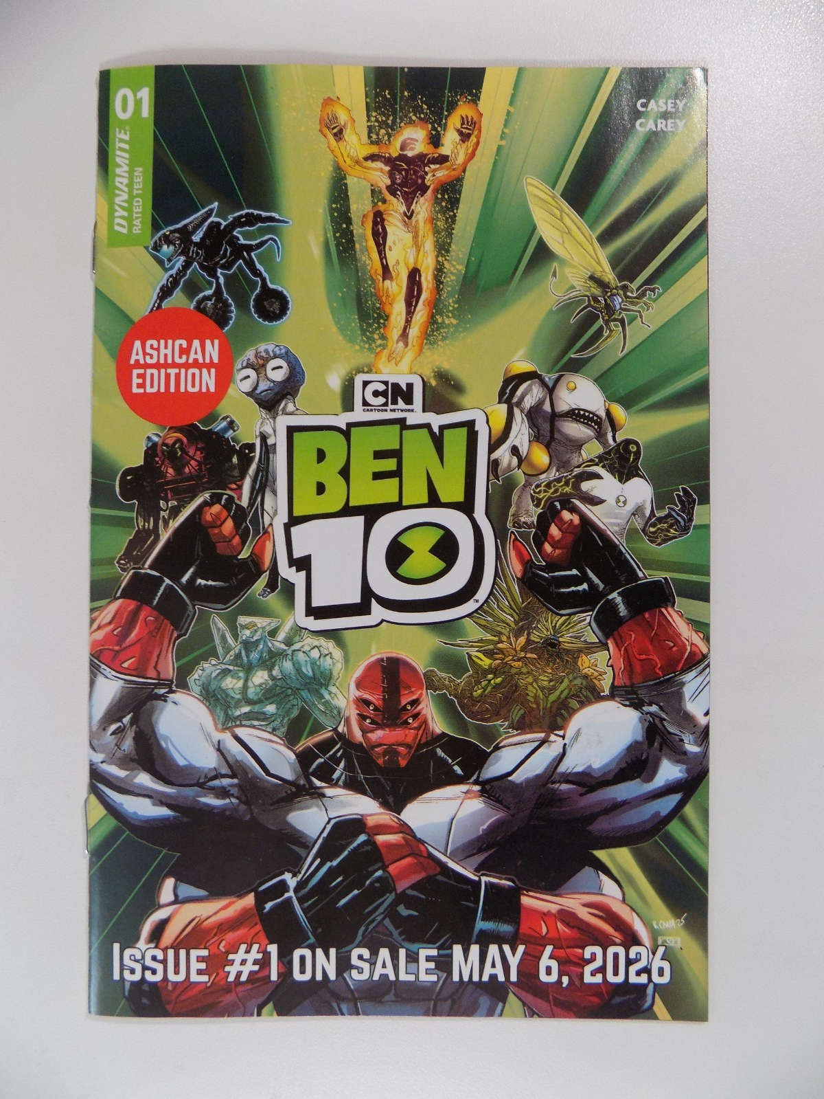 Ben 10 #1 Dynamite Comic Ashcan Edition