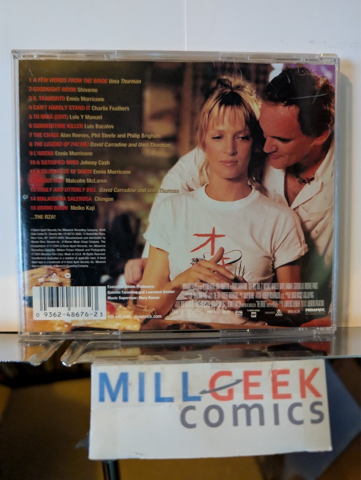 Movie Soundtrack 4 CD Lot (Priscilla, Kill Bill Vol 2, Fifth Element, Crow) -JD