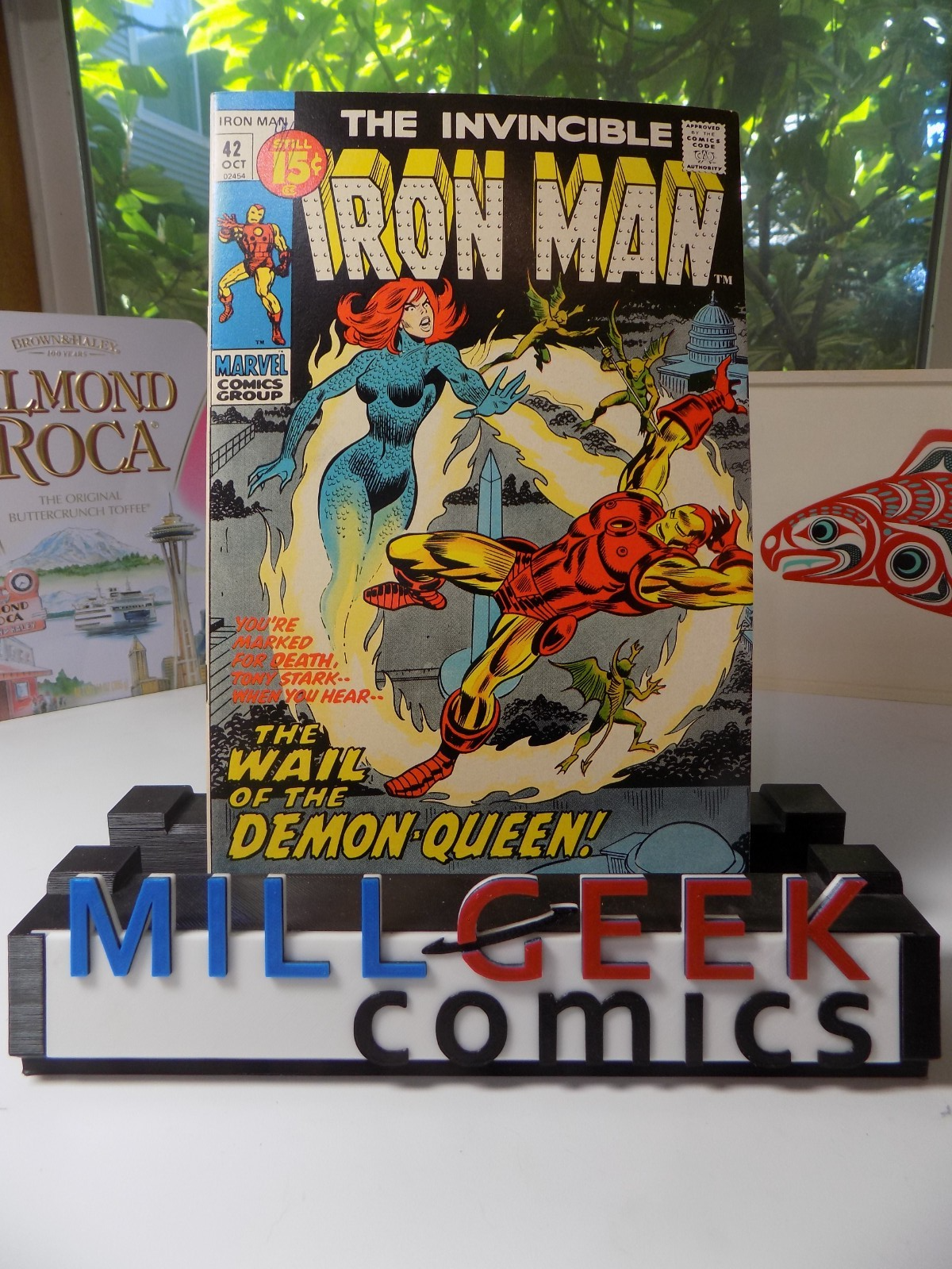 Iron Man #42 Marvel Comic October 1971 Very Fine+