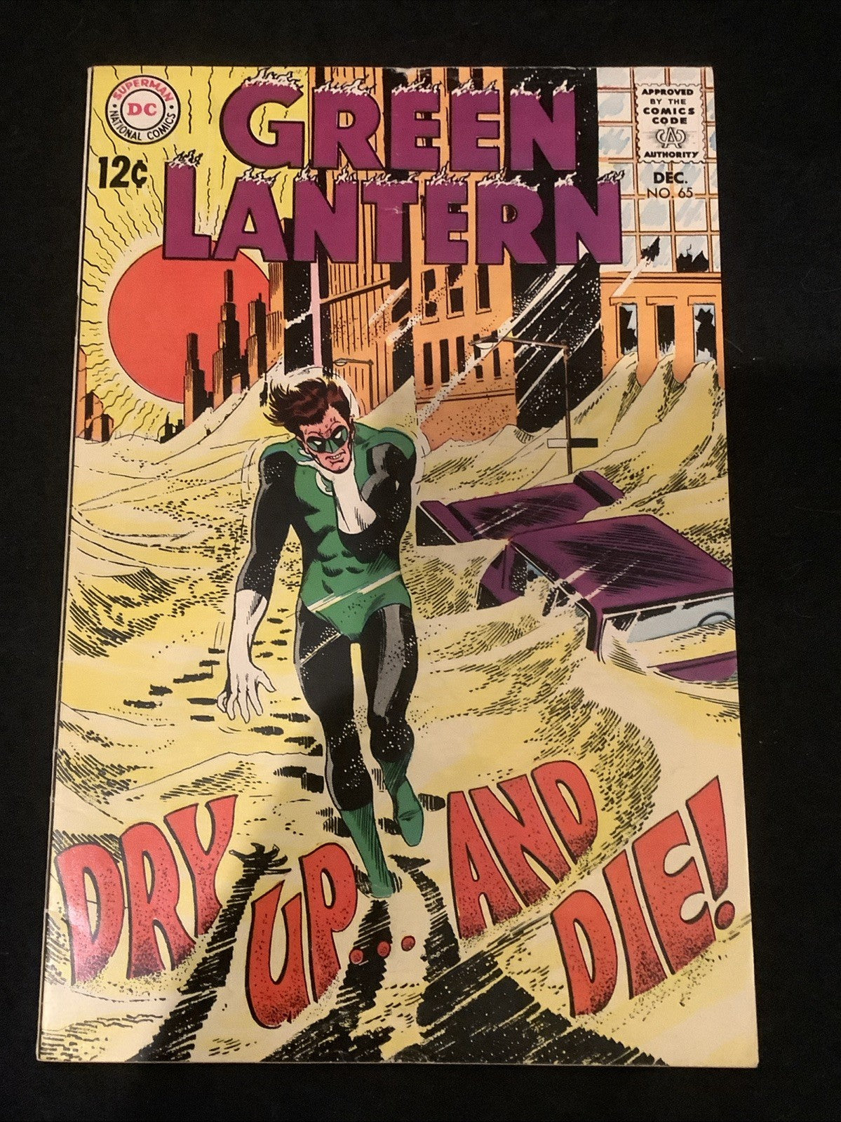 Green Lantern #65 (DC Comics December 1968) F- (5.5) Gardner Fox