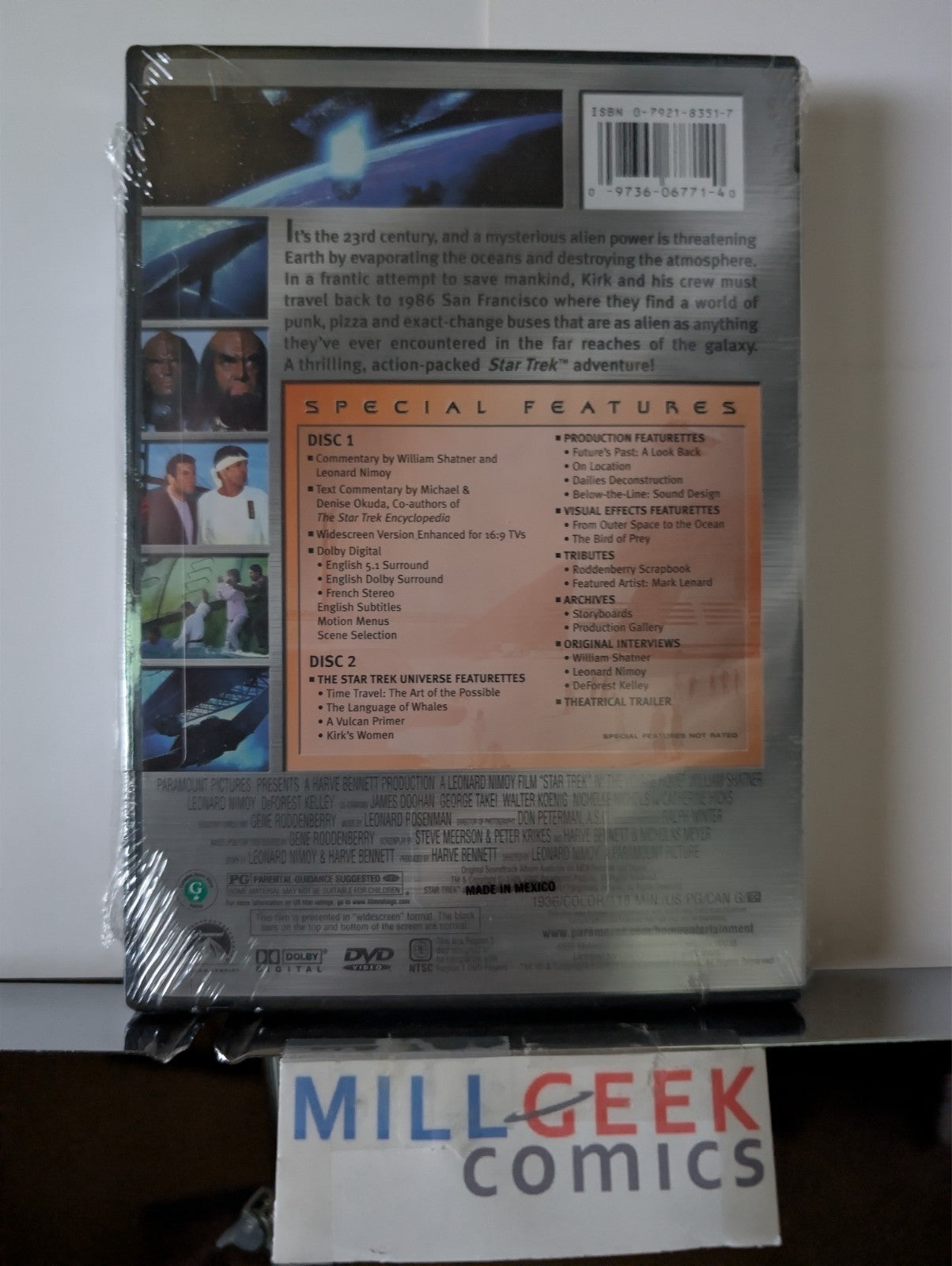 Star Trek Movies Special Collector's Edition, 6 Movie Set (DVD) Like New-JD
