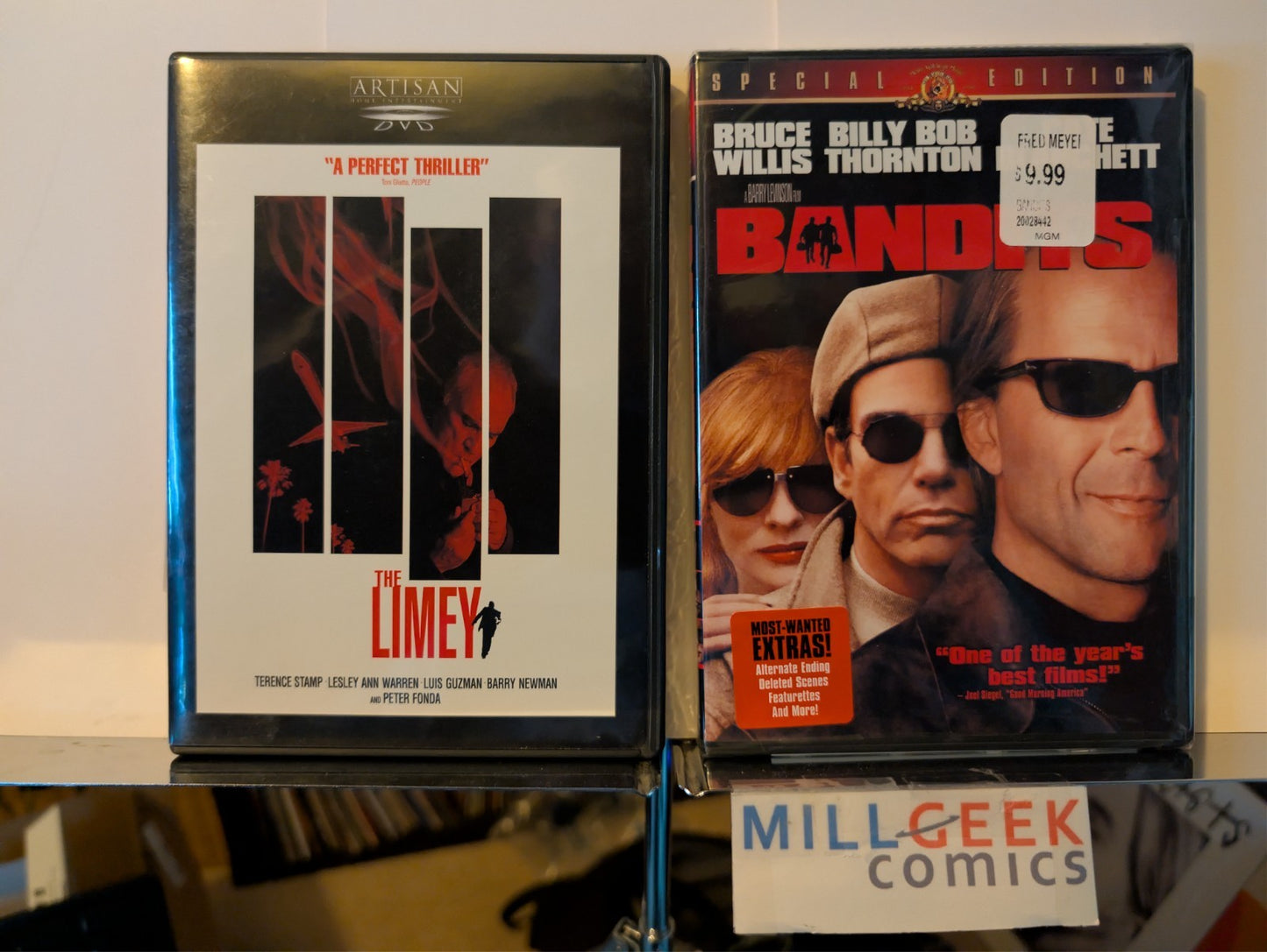 The Limey / Bandits, 2 Movie lot (DVD) -JD