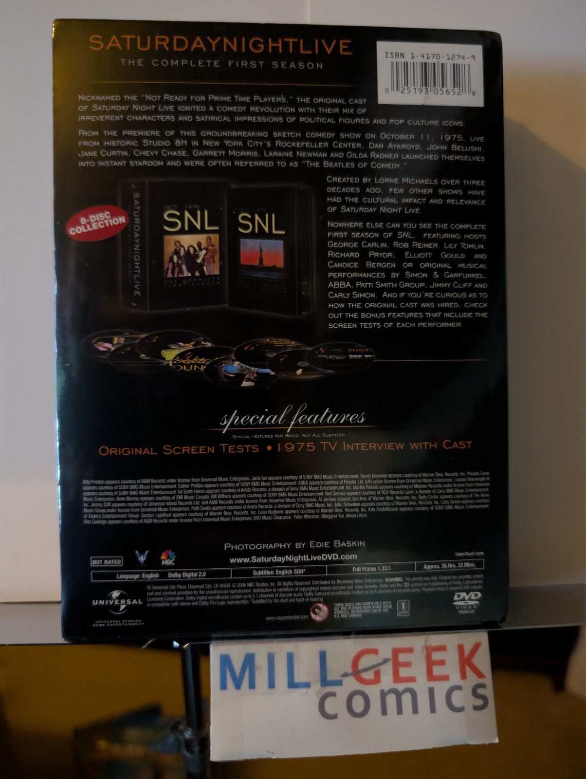 SNL, The Complete First, Second, & Third Season (DVD) Brand New -JD