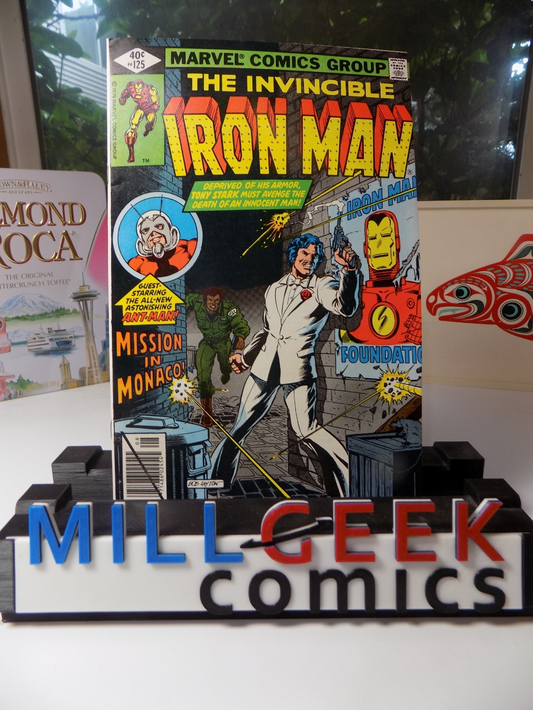 Iron Man #125 Marvel Comic August 1979 Very Fine/Near Mint