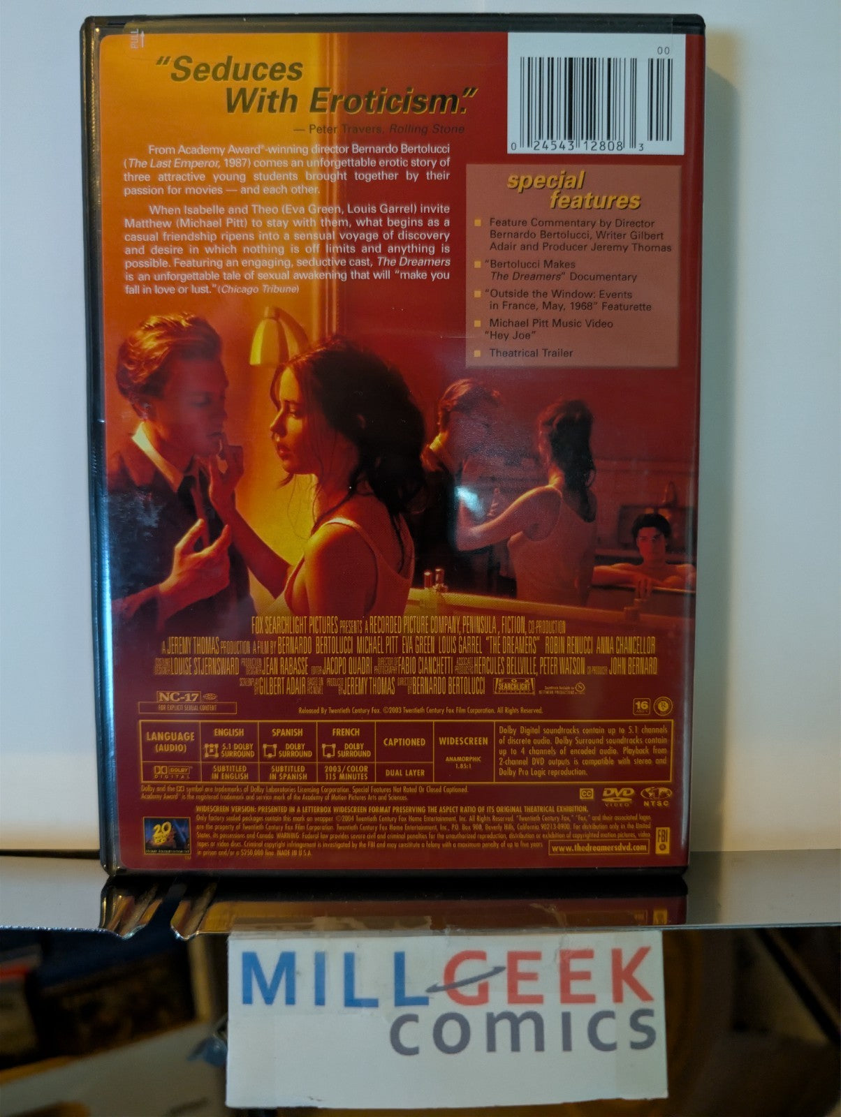 Kinsey / Henry & June / The Lover / The Dreamers, 4 Movie Lot (DVD) -JD