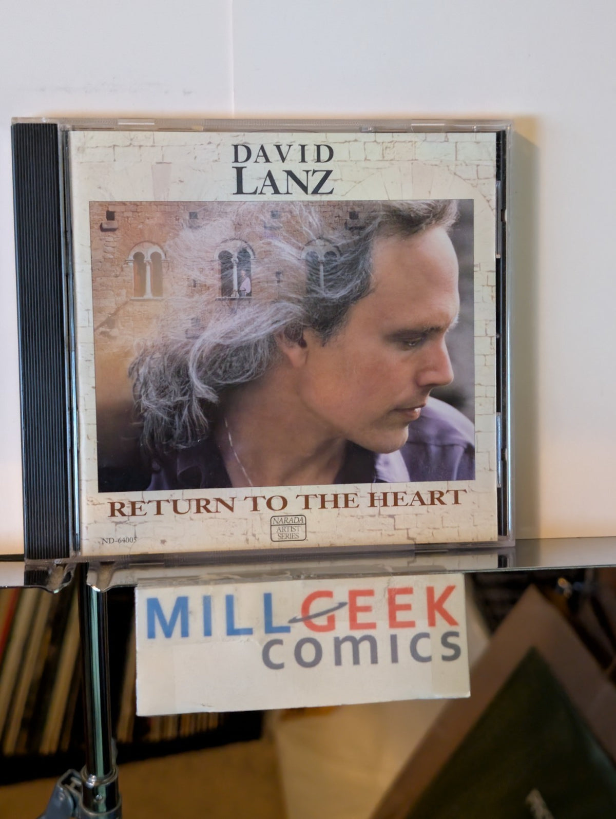 David Lanz - Return to the Heart / Live Your Life with Verve Demo CD (CD) -JD