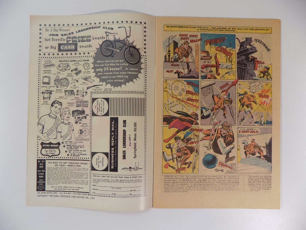 Showcase #77 Angel and the Ape DC Comic September 1968 Very Fine