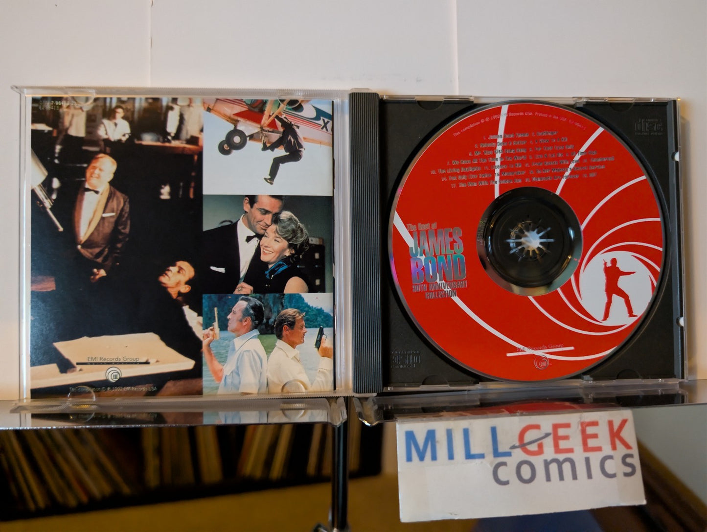 Soundtrack 5 CD Lot (James Bond, Clockwork Orange, Desperado, more)-JD