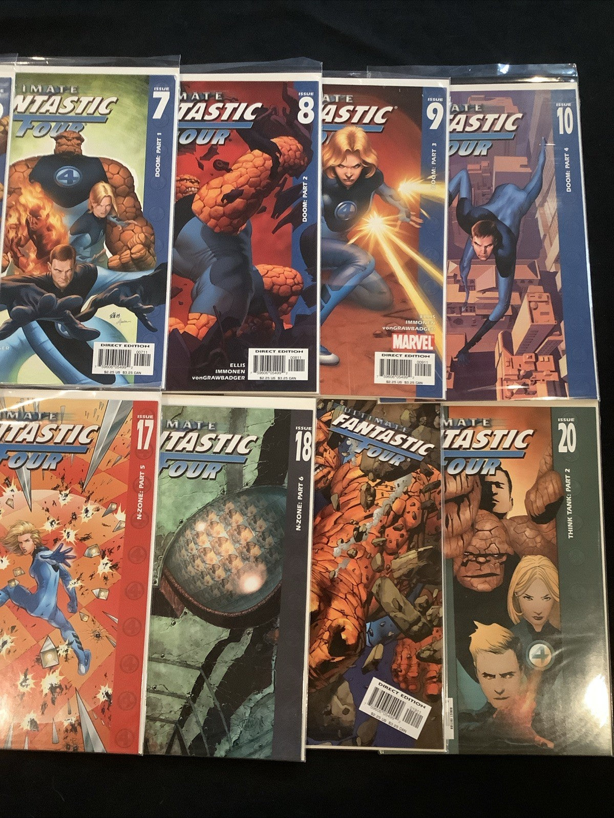 Ultimate Fantastic Four #1-60 + Annuals Complete Comic Set, 1st Marvel Zombies