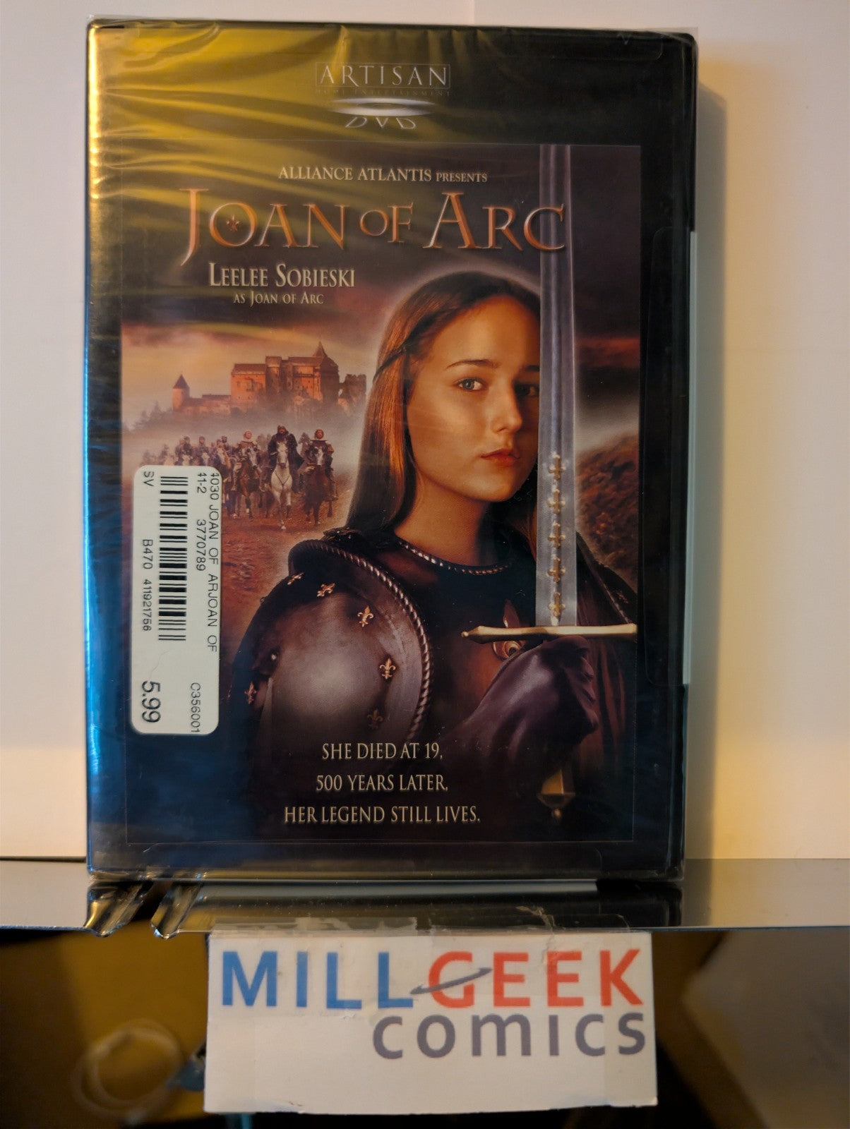 Medieval  4 Movie Lot - Lion in Winter, Hamlet, Joan of Arc, Messenger (DVD) -JD