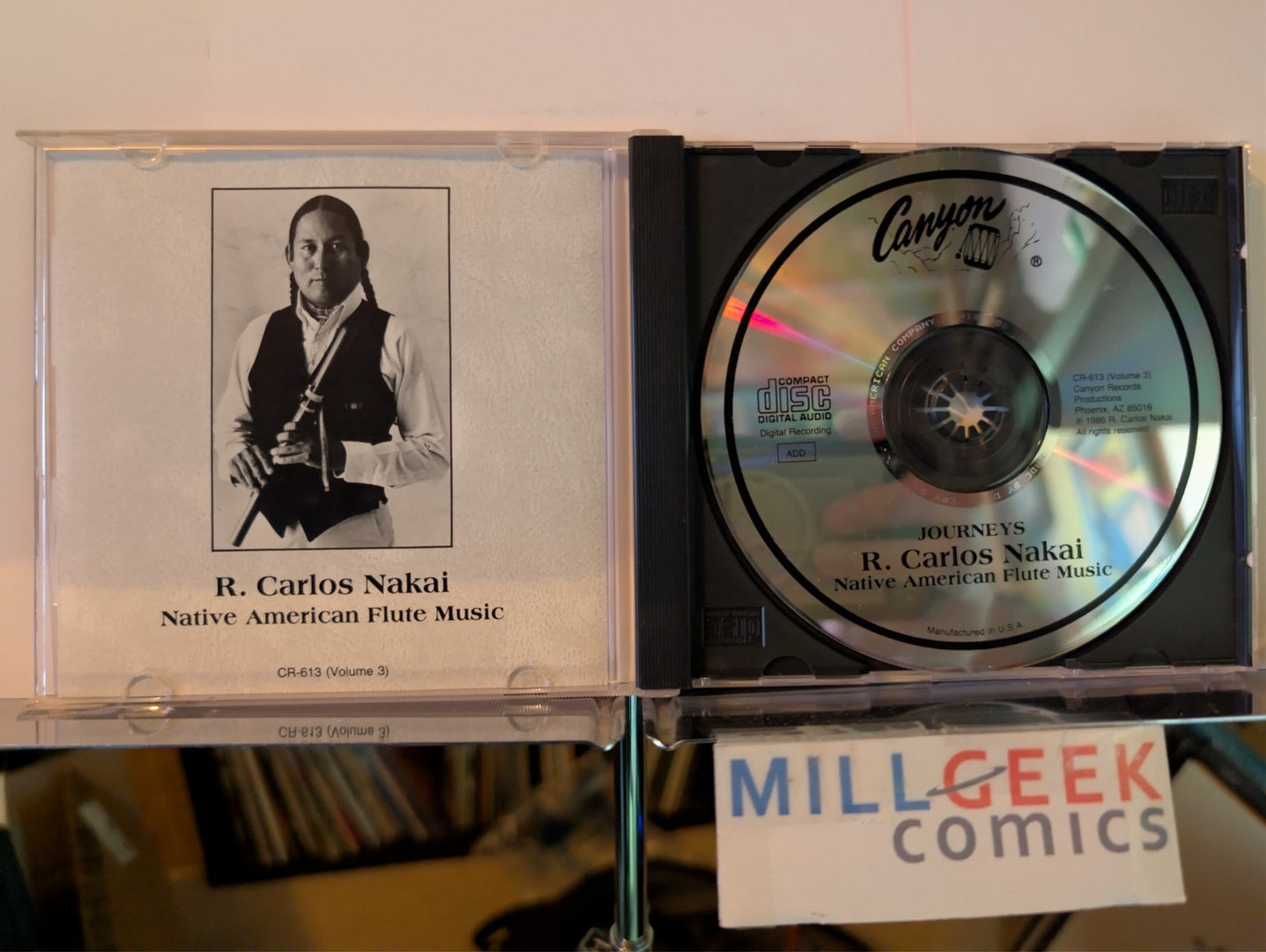 Native American Flute Music, 2 CDs (R Carlos Nakai Sundance Season/Journeys)-JD