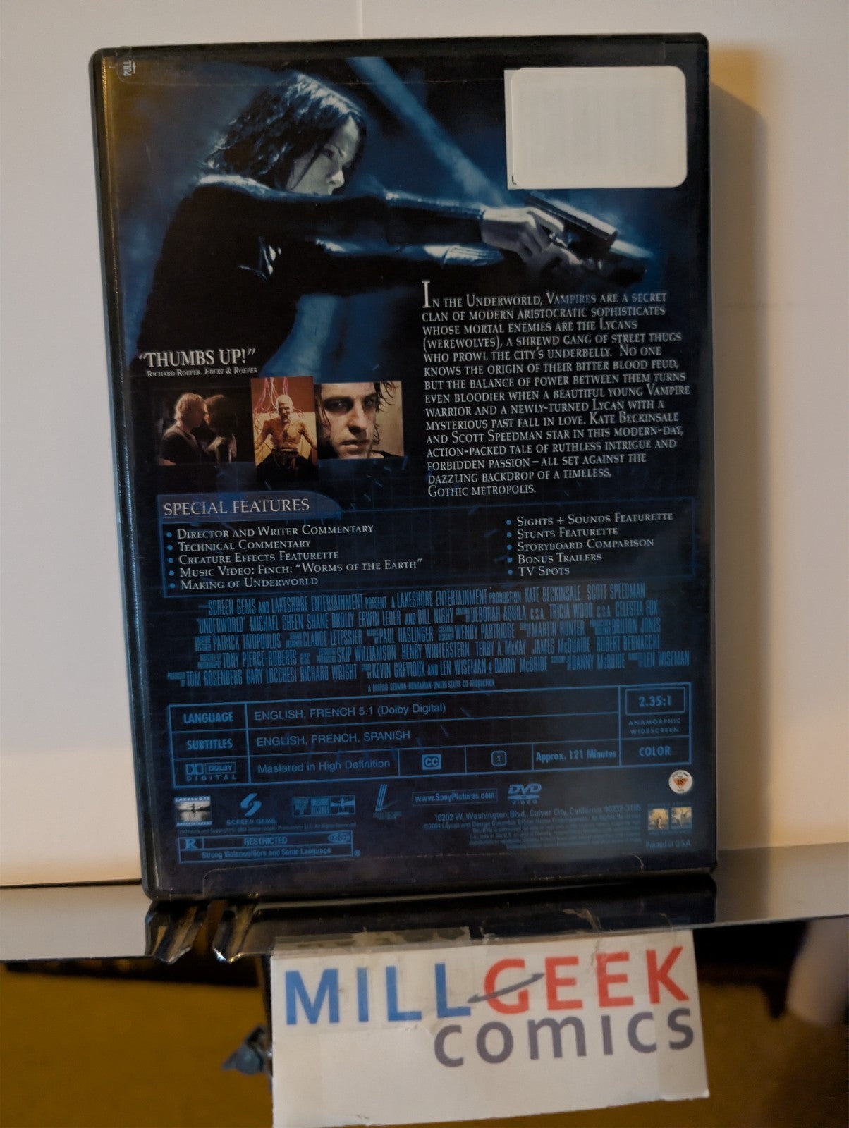 Underworld / Underworld Revolution, 2 Movie Set (DVD) Like New -JD