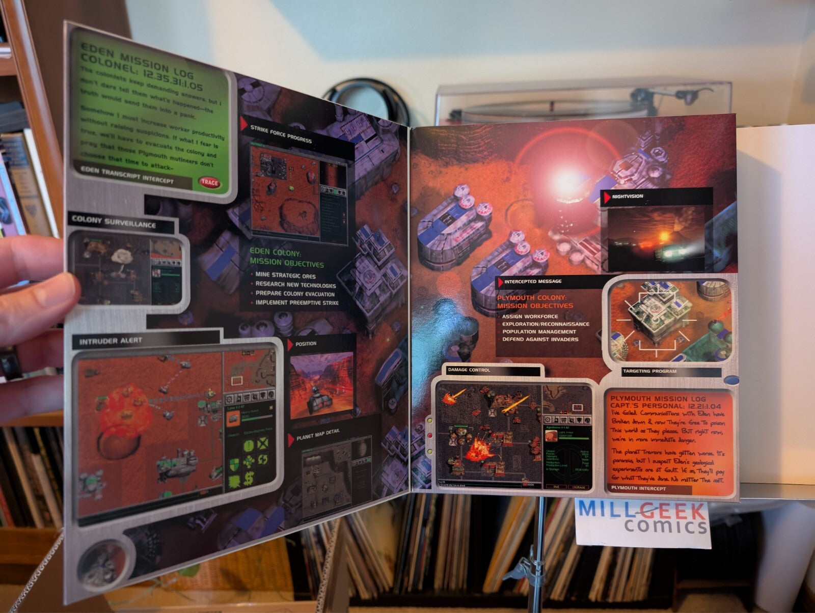 Outpost 2: Divided Destiny (1997 PC) US Complete Big Box CD-ROM -JD