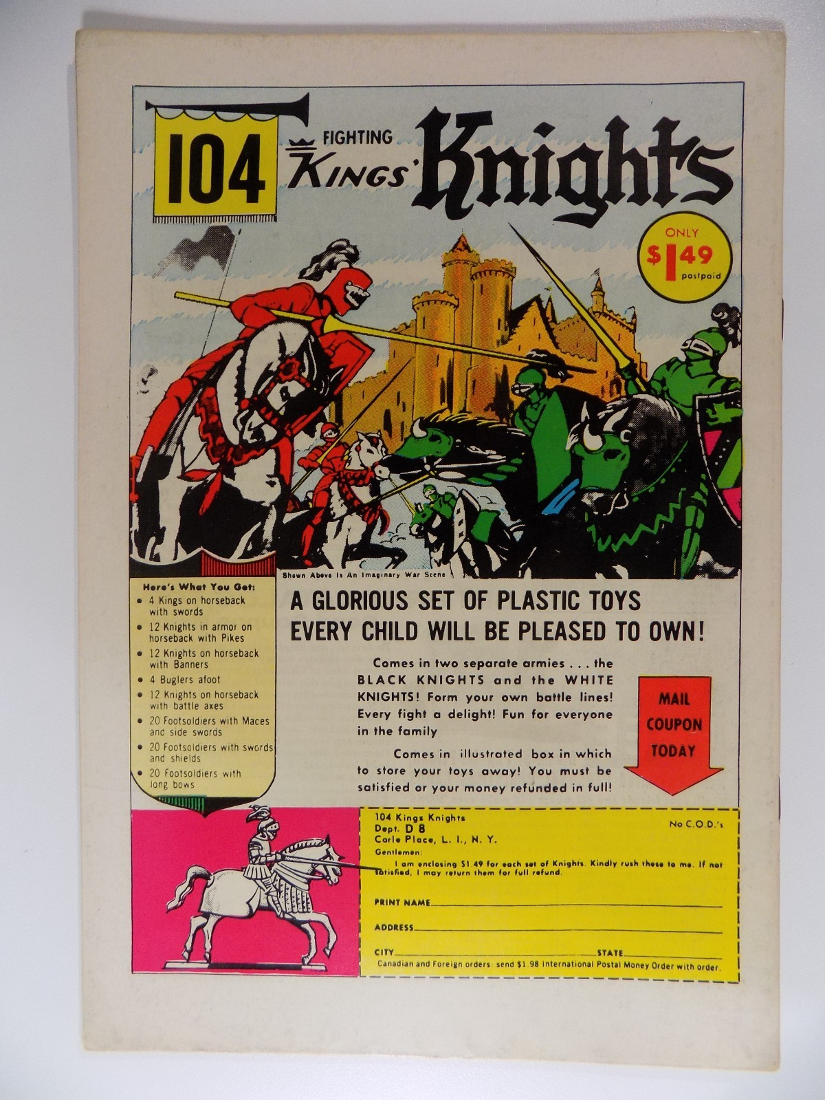 Rip Hunter Time Master #22 DC Comic October 1964 Fine/ Very Fine