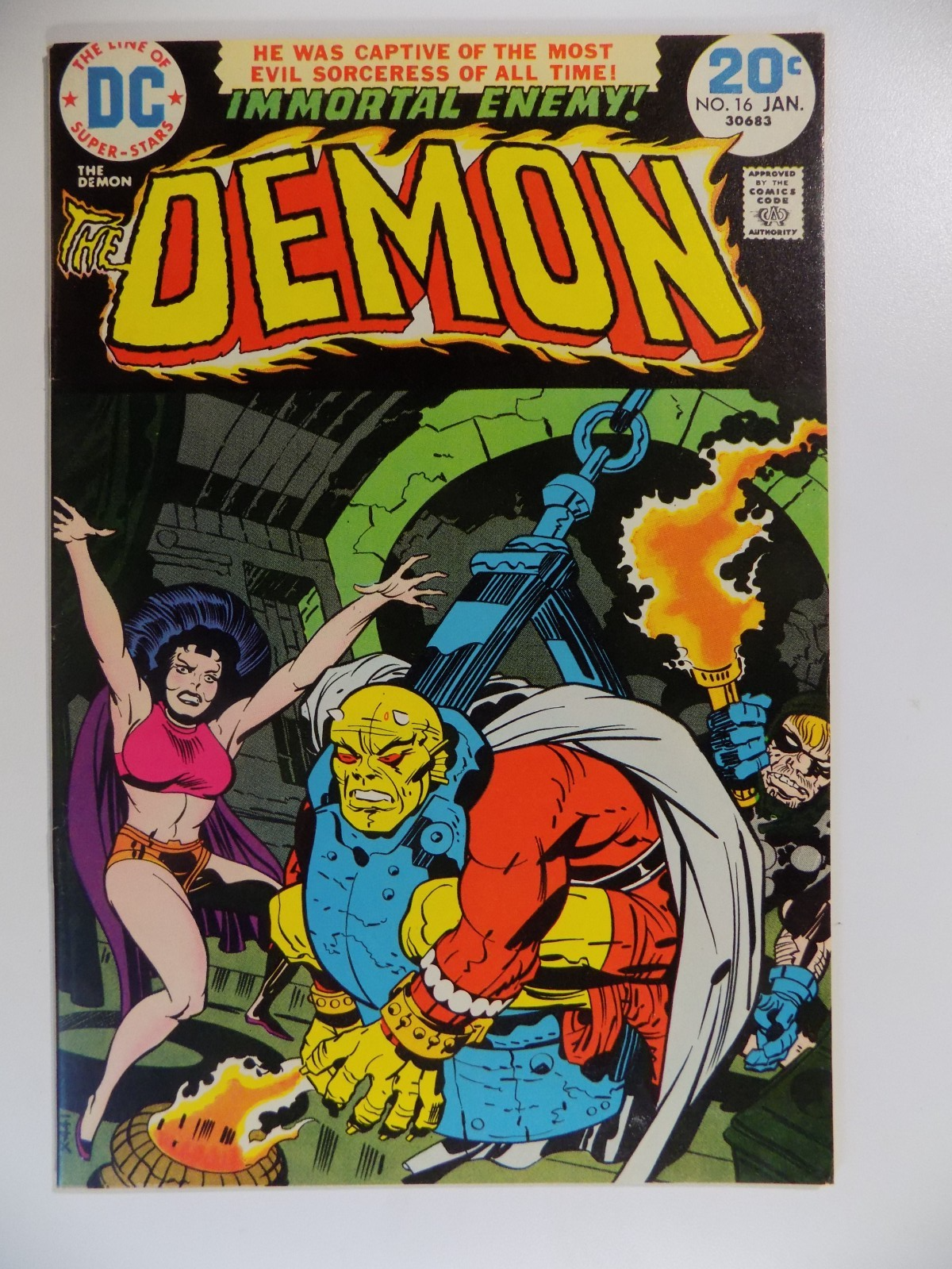 Demon #16 DC Comic January 1974 Very Fine+