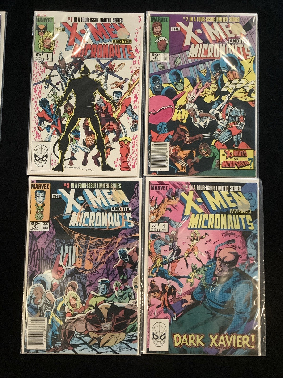 X-Men Comic Bundle: X-Men Classics #1-3, Micronauts #1-4, Alpha Flight #1-2