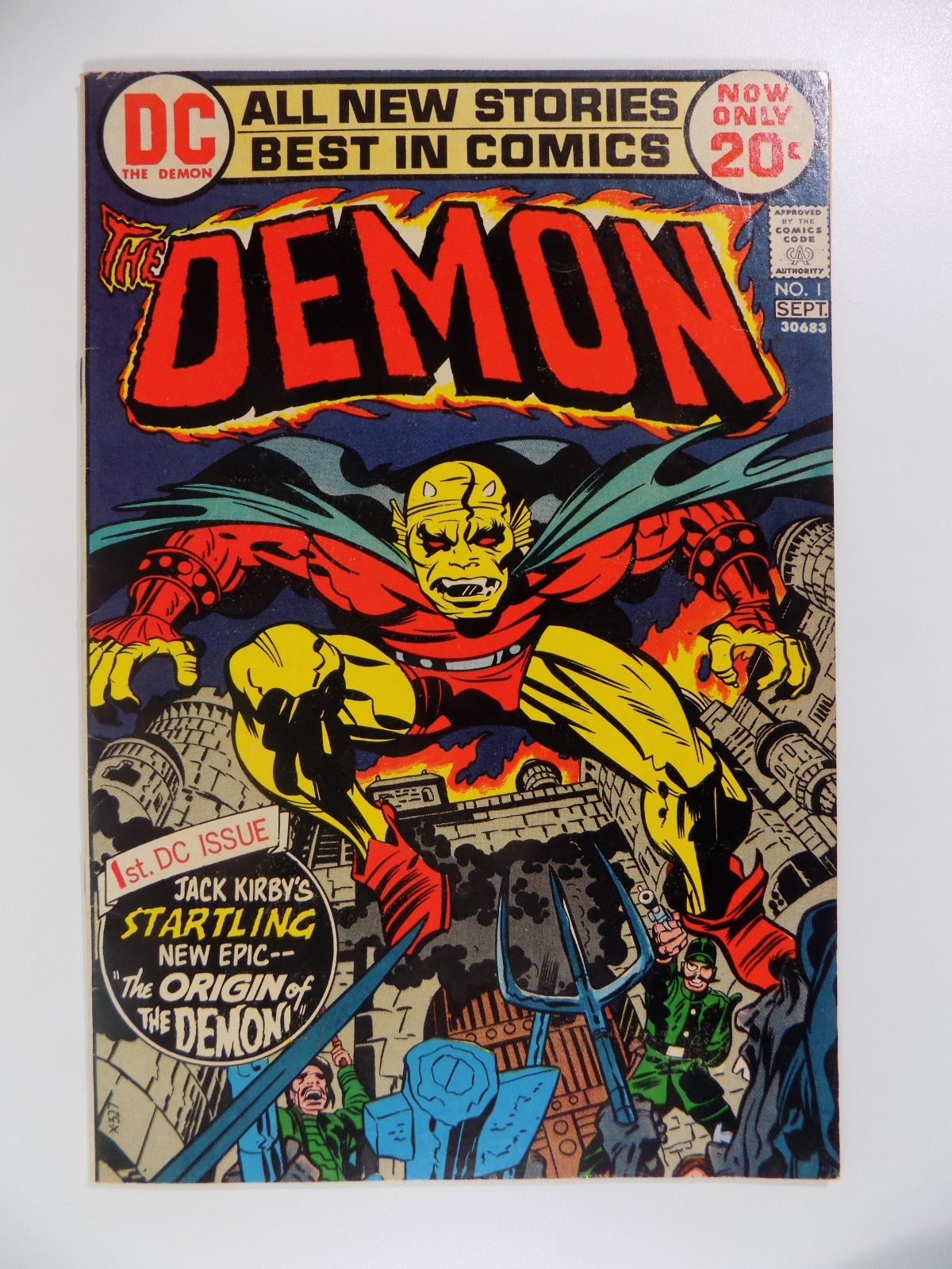 Demon #1 DC Comic September 1972 Very Fine+