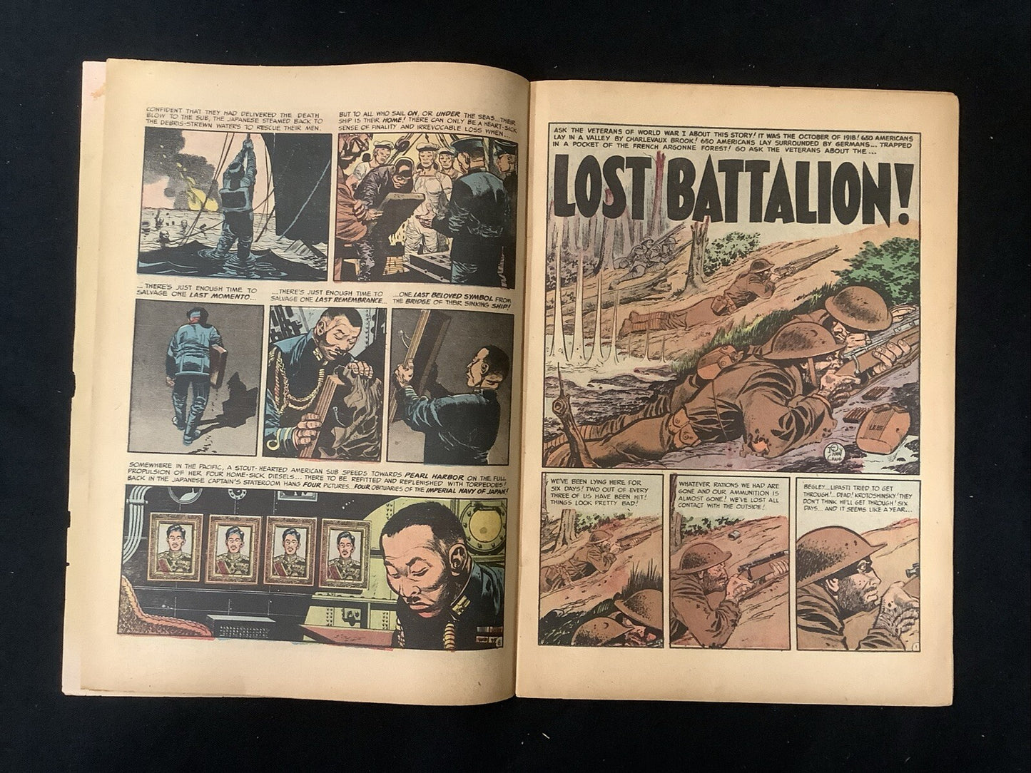 Two-Fisted Tales #32 (1953) VG (4.0) Spine Splits Totaling 2.5”, Jack Davis