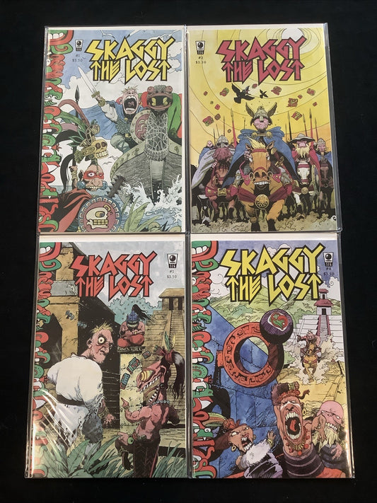 Skaggy the Lost #1-4 Complete Comic Set, Amaze Inks, 2002