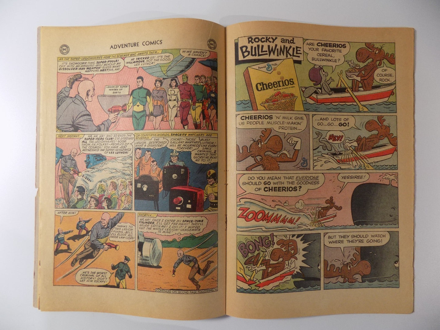 Adventure Comics #325 DC Comic Very Good October 1964