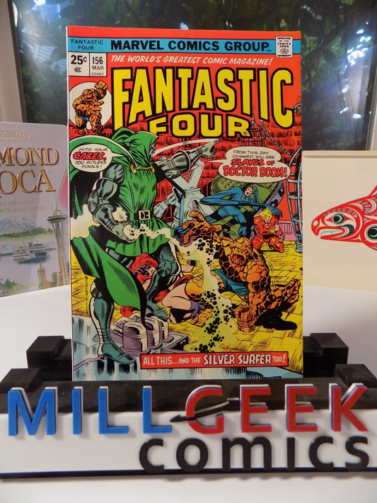 Fantastic Four #156 Marvel Comic March 1975 Very Fine+
