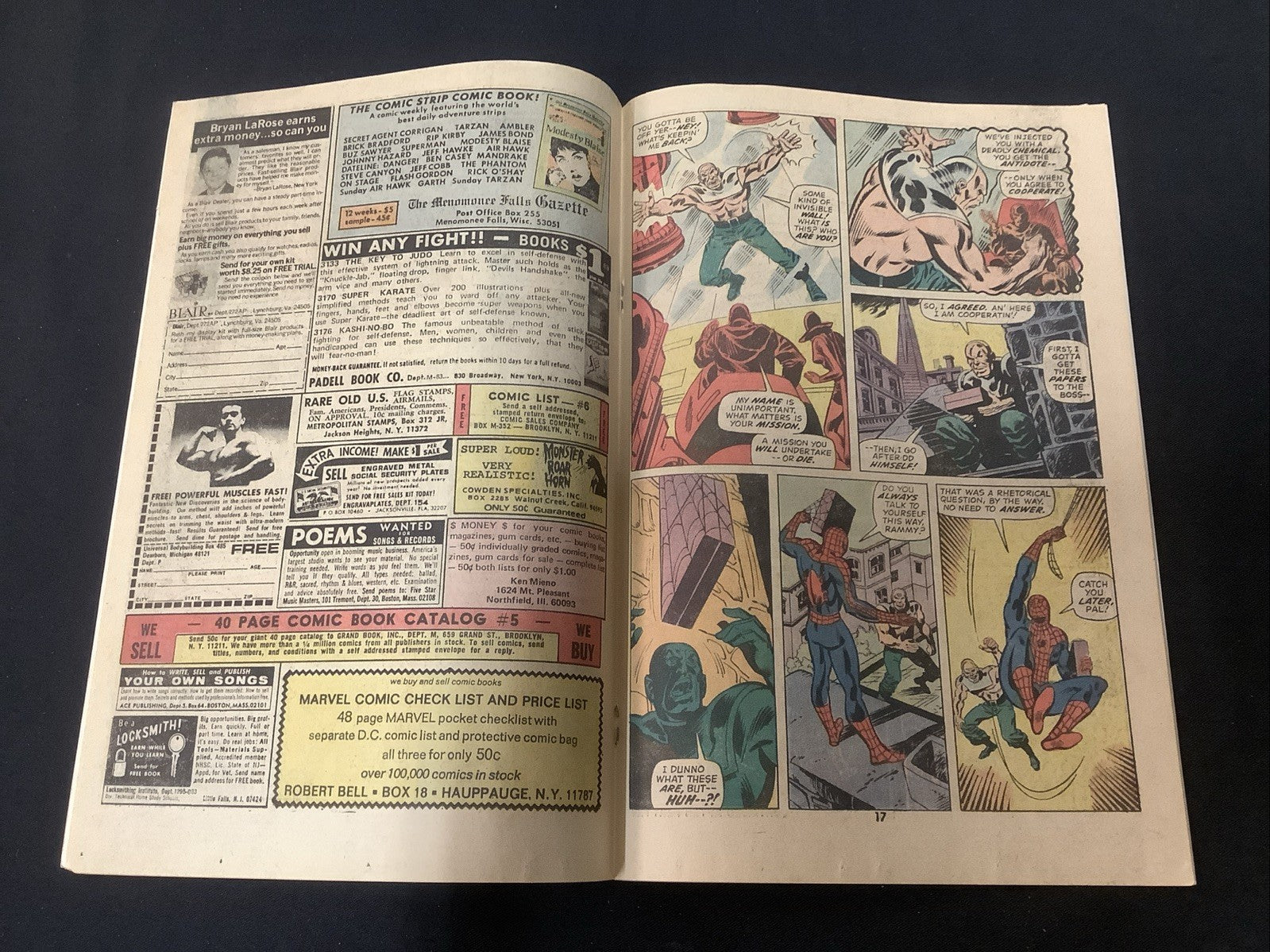 Daredevil #103 (Marvel Comics September 1973) VF+ (8.5) Spider-Man Team-Up