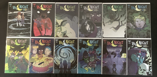 BY NIGHT #1-12 Complete Comic Series, Boom! Box, John Allison/Christine Larsen