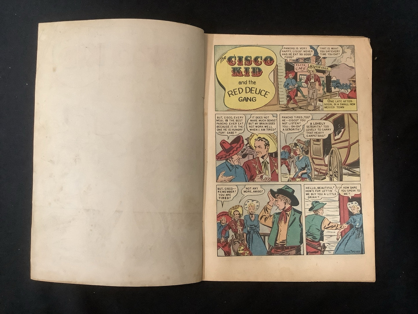 Cisco Kid Comics #292 (1950) VG (4.0) CANADIAN EDITION, 1/4” Spine Roll