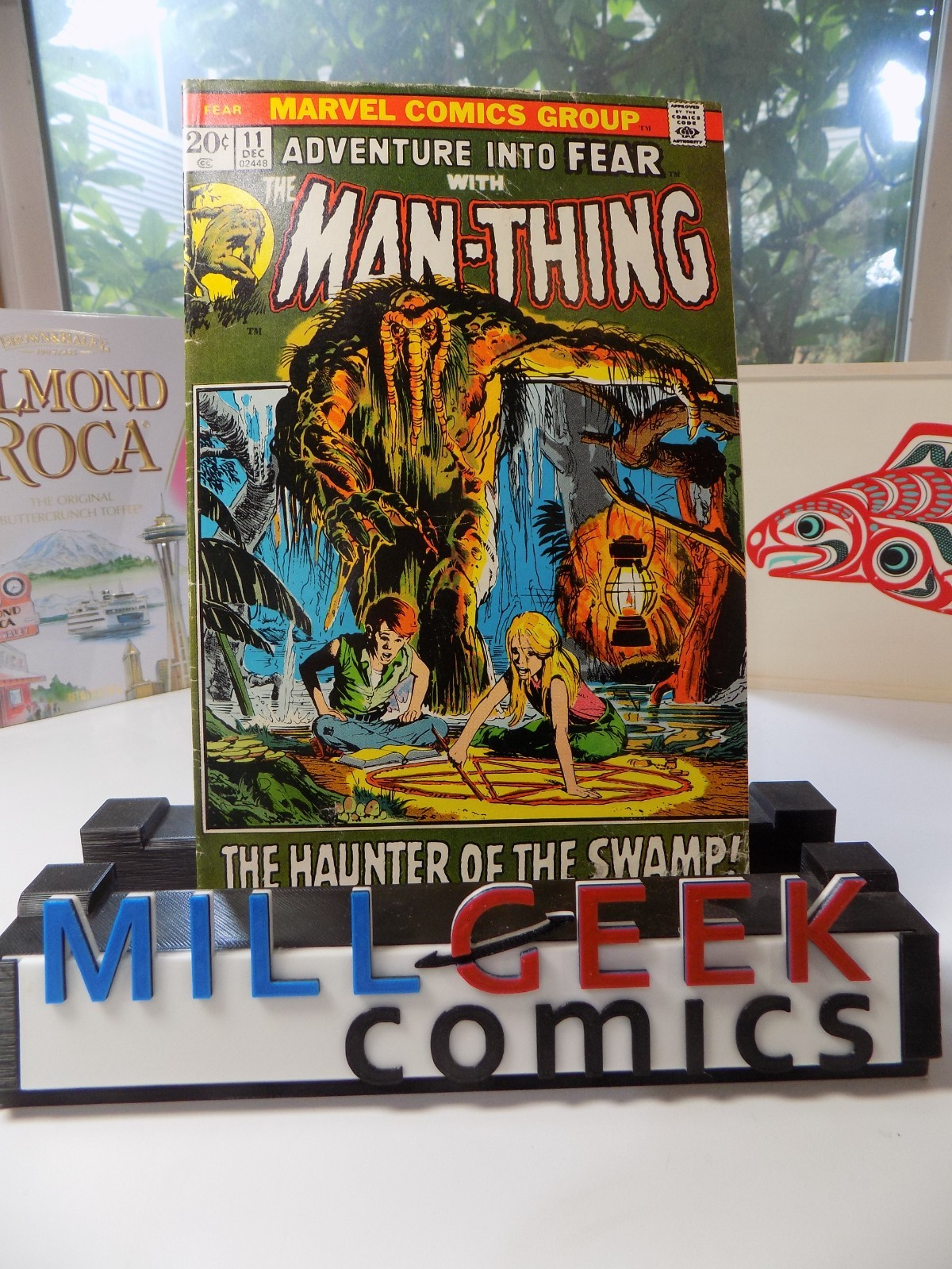 Adventure Into Fear #11 Man-Thing Marvel Comic December 1972 Fine-