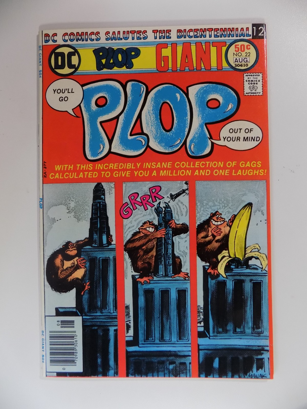 Plop! #22 DC Comic August 1976 Very Fine/Near Mint