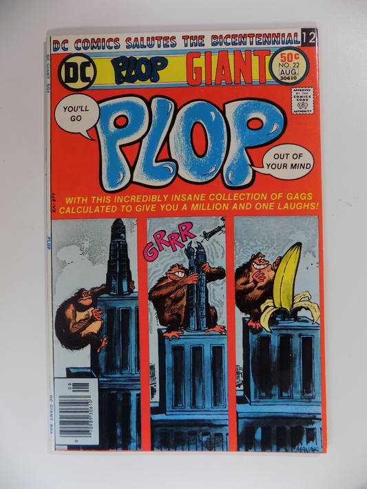 Plop! #22 DC Comic August 1976 Very Fine/Near Mint