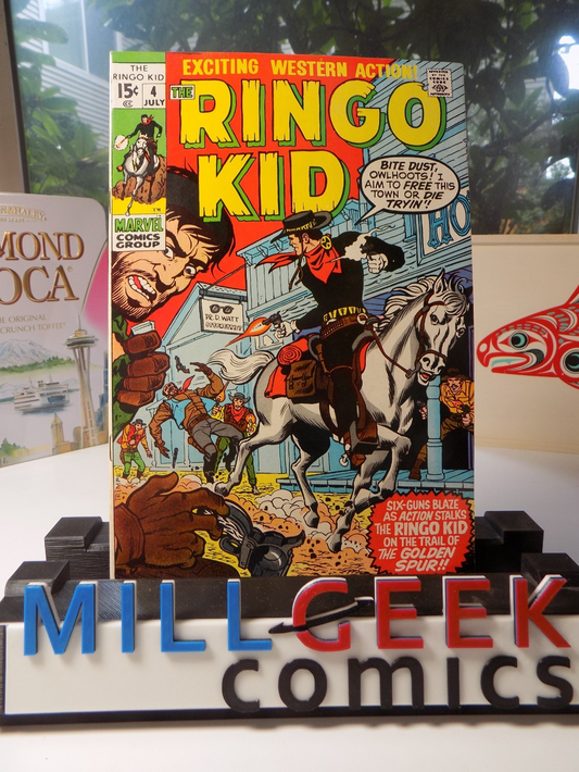 Ringo Kid #4 Marvel Comic July 1970 Very Fine+
