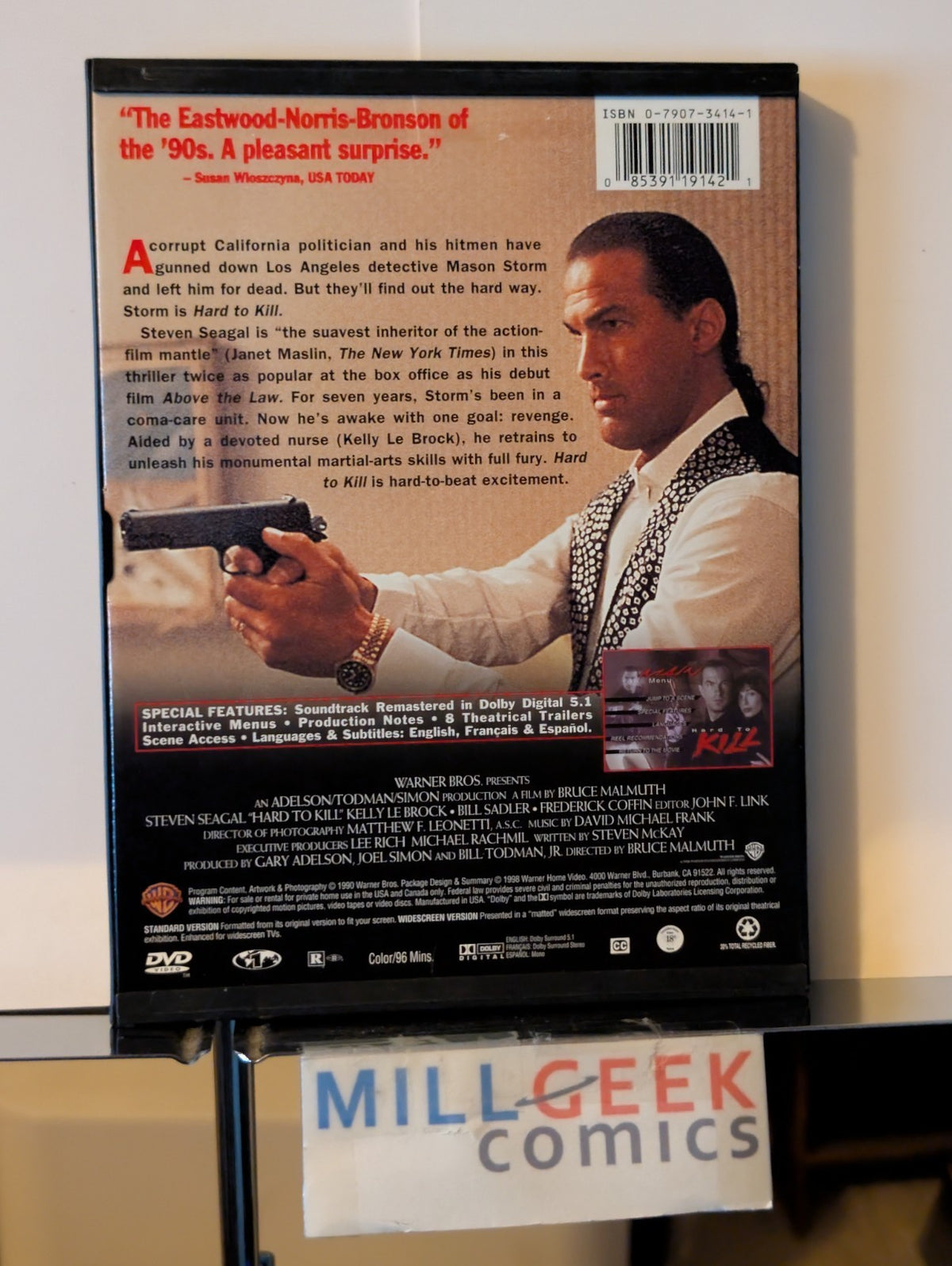 No Escape / Hard to Kill / The Replacement Killers, 3 Action Movie Set (DVD) -JD