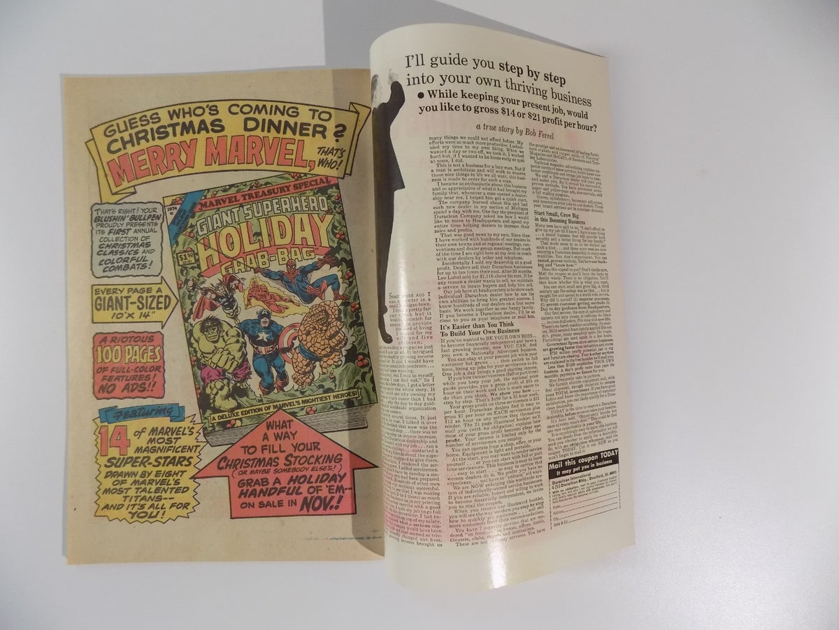 Fantastic Four #155 Marvel Comic February 1975 Very Fine